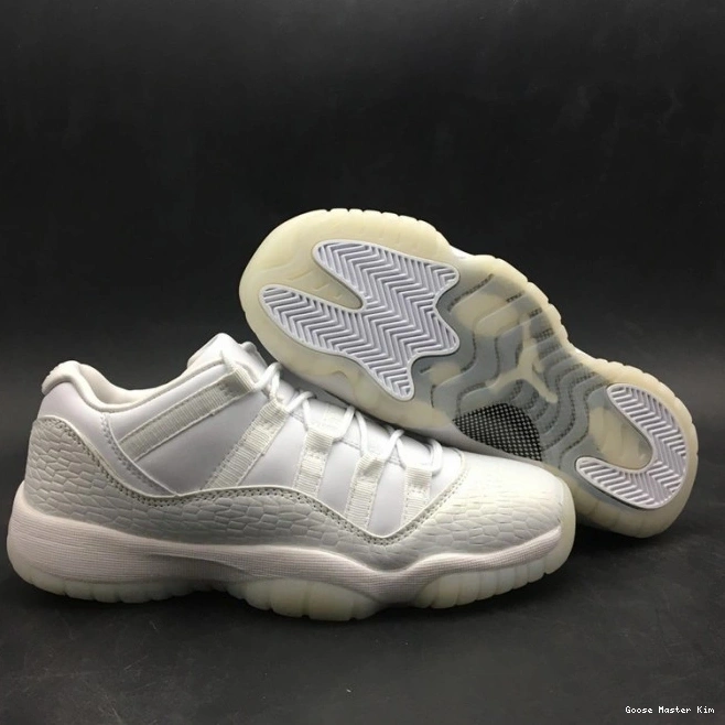 Frost 897331-100 Heiress Jordan Low 11 Air White 0728